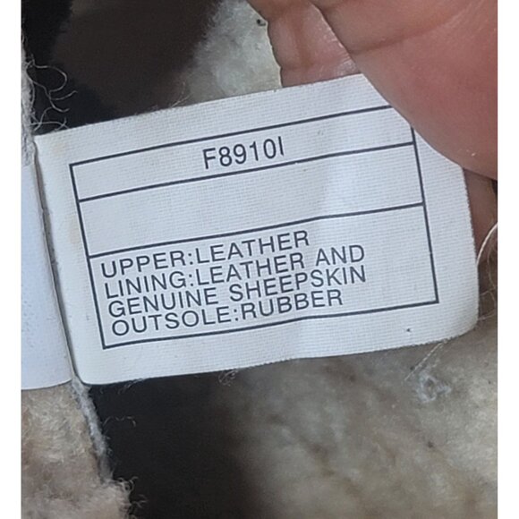 UGG Caspia Women's Leather Cozy Sheepskin Lining Ankle Boots. Size 10 - Picture 13 of 13